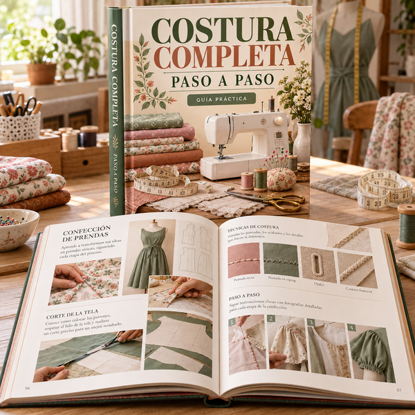 Costura completa paso a paso